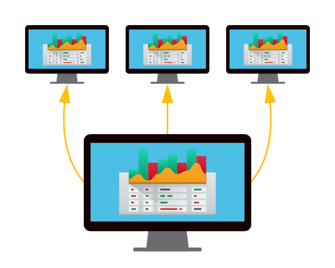 Classroom Screen Sharing, Broadcast Screen to Classroom PCs